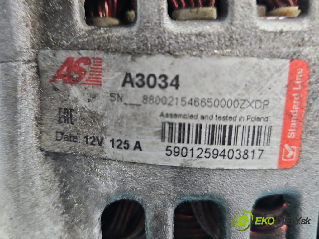 Nissan Primera P12 2001-2007 1.9 dci 120 HP manual 88 kW 1870 cm3 5- Alternator  (Alternátor)