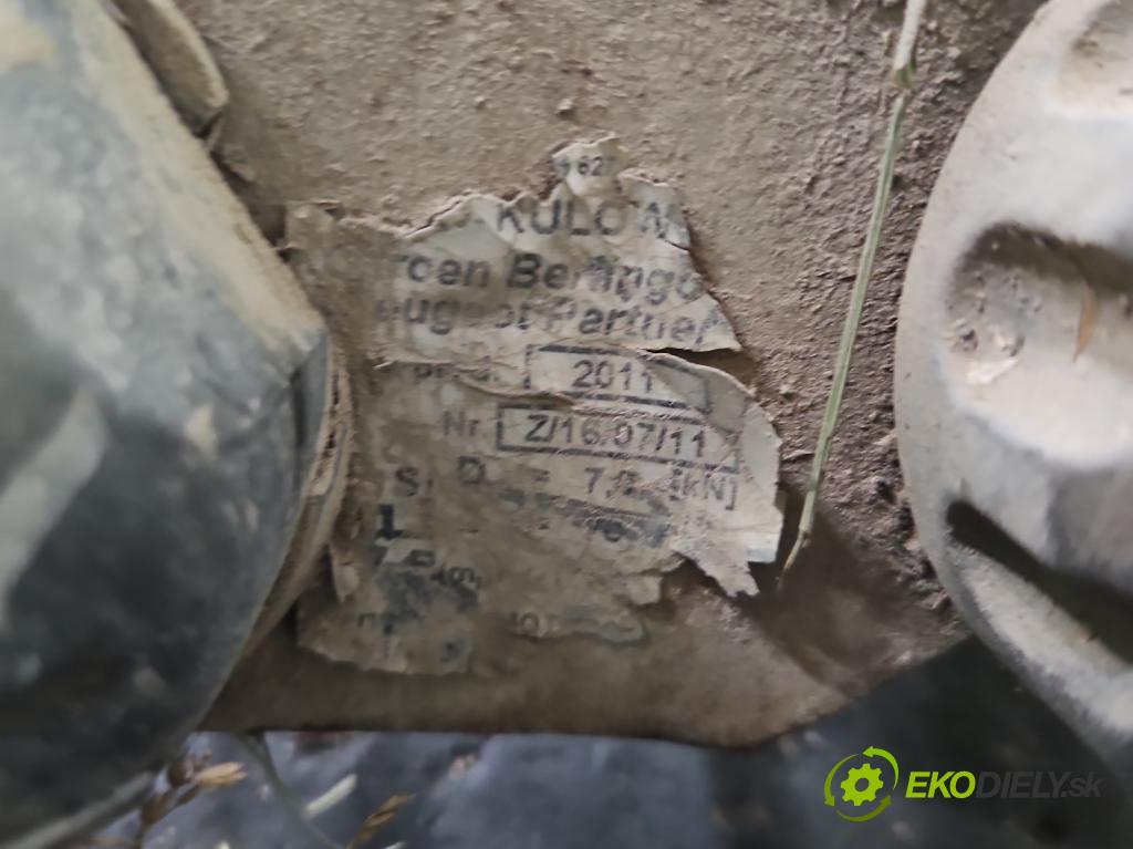 Citroen Berlingo I 1996-2008 2.0 hdi 90 HP manual 66 kW 1997 cm3 5- Hák: vlečení:  (Ťažné zariadenie)