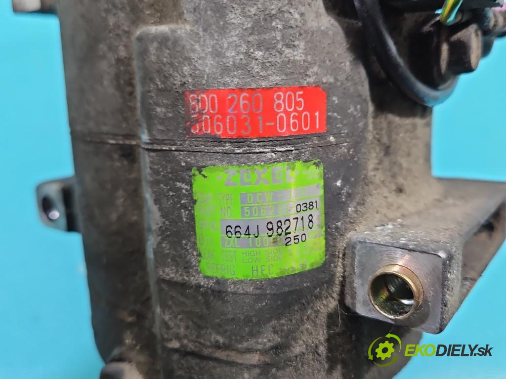 Audi A4 B5 1994-2001 1.9 tdi 90 HP manual 66 kW 1896 cm3 4- Kompresor: klimatizácie 8D0260805 (Kompresor klimatizácie)