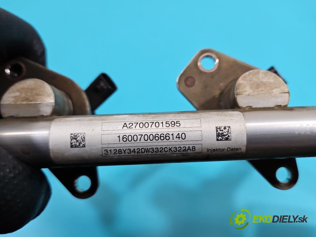 Infiniti Q30 2015-2019 1.6 T 156 HP automatic 115 kW 1595 cm3 5- vstrek A2780700687 (Vstrekovač paliva)