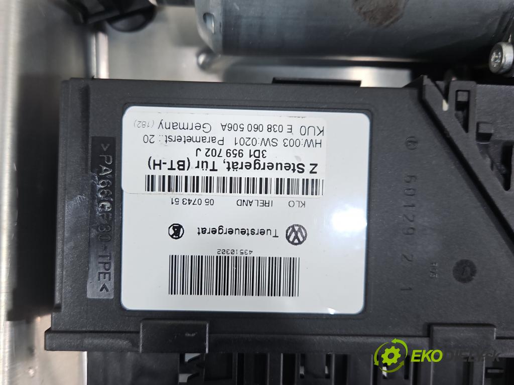 Vw Phaeton 3.2 V6 fsi 241KM automatic 177 kW 3189 cm3 4- mechanismus stahování přední pravý 3D1959702J