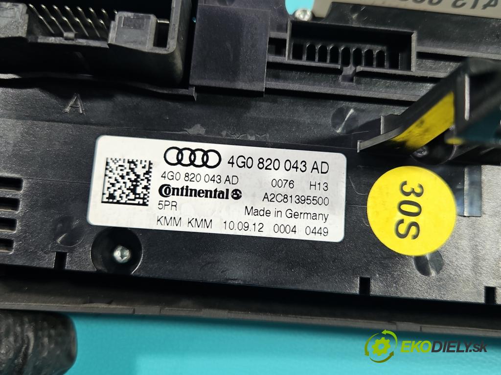 Audi A6 C7 2011-2018 2.0 TFSI 179KM automatic 132 kW 1984 cm3 4- panel kúrenia 4G0820043AD