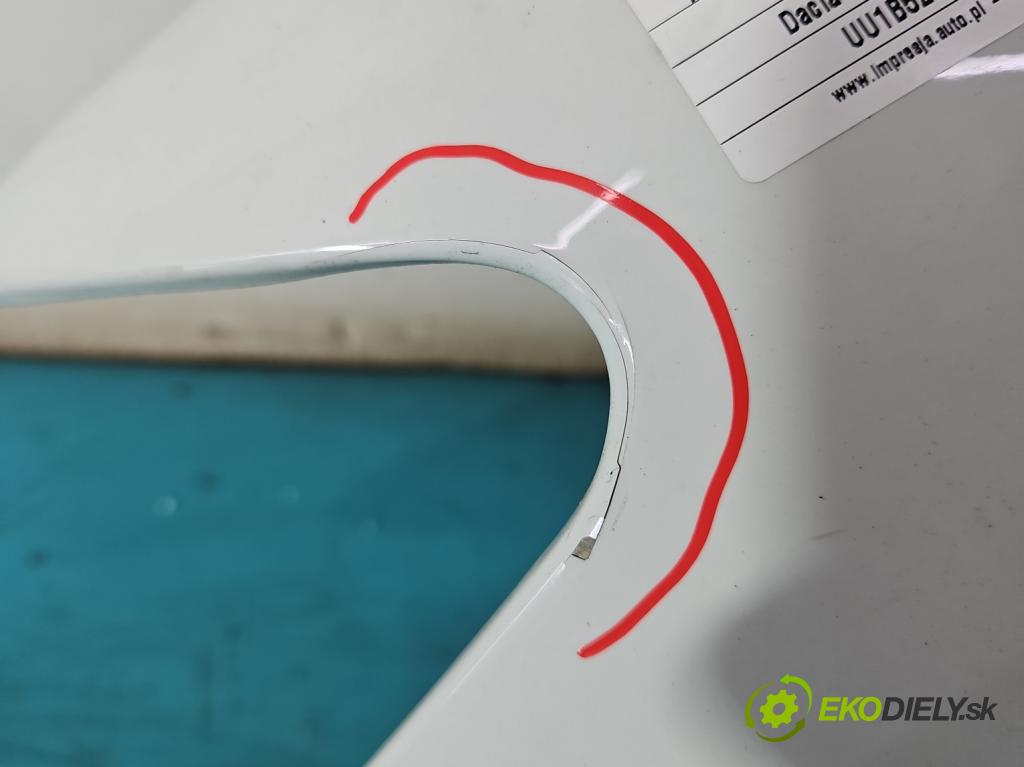 Dacia Sandero II 2012-2020 1.0 12V 73 hp manual 54 kW 999 cm3 5- blatnik přední levý  (Levý přední blatník)