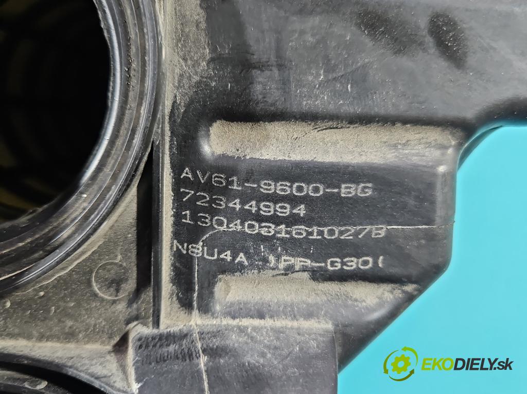 Ford Focus Mk3 2010-2018 1.5 tdci 120 HP manual 88 kW 1499 cm3 5- obal filtra vzduchu AV61-9600-BG (Obal vzduchového filtra)