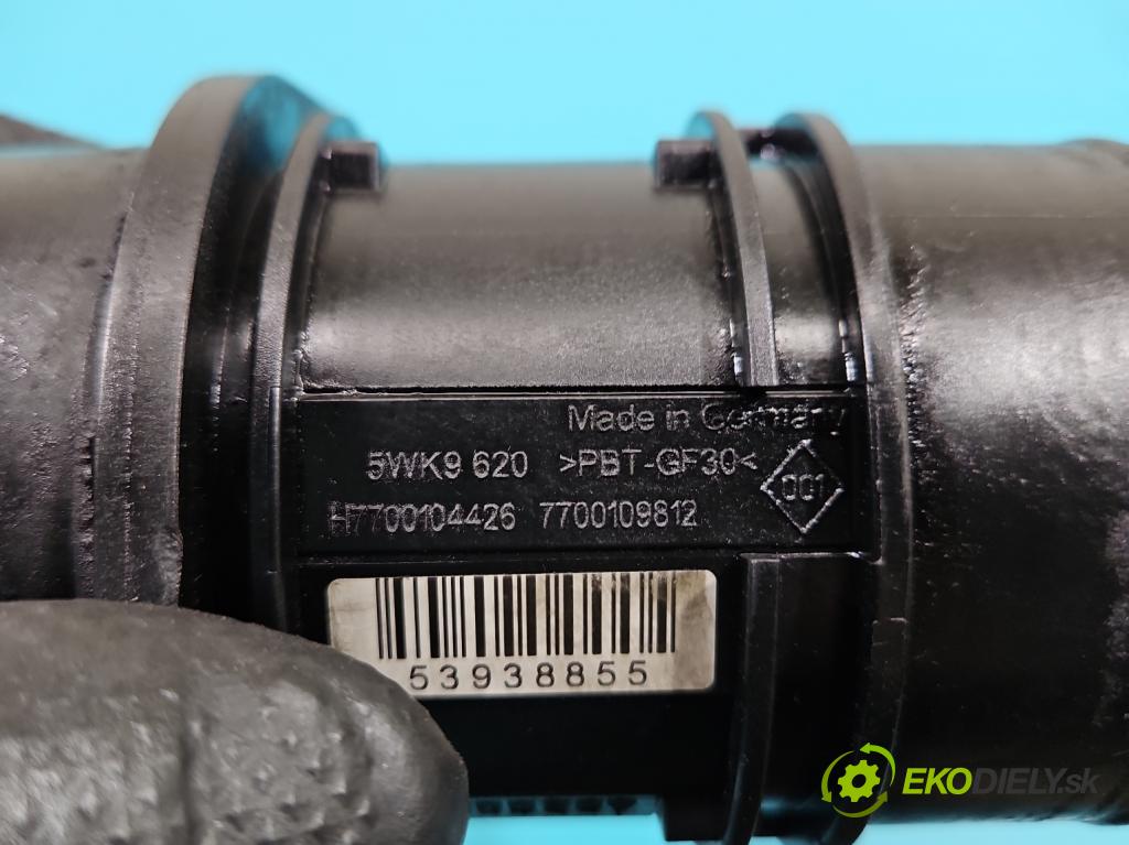 Renault Scenic I 1996-2003 1.9 dci 102 HP manual 75 kW 1870 cm3 5- průtokoměr: 5WK9620 (Váha vzduchu)