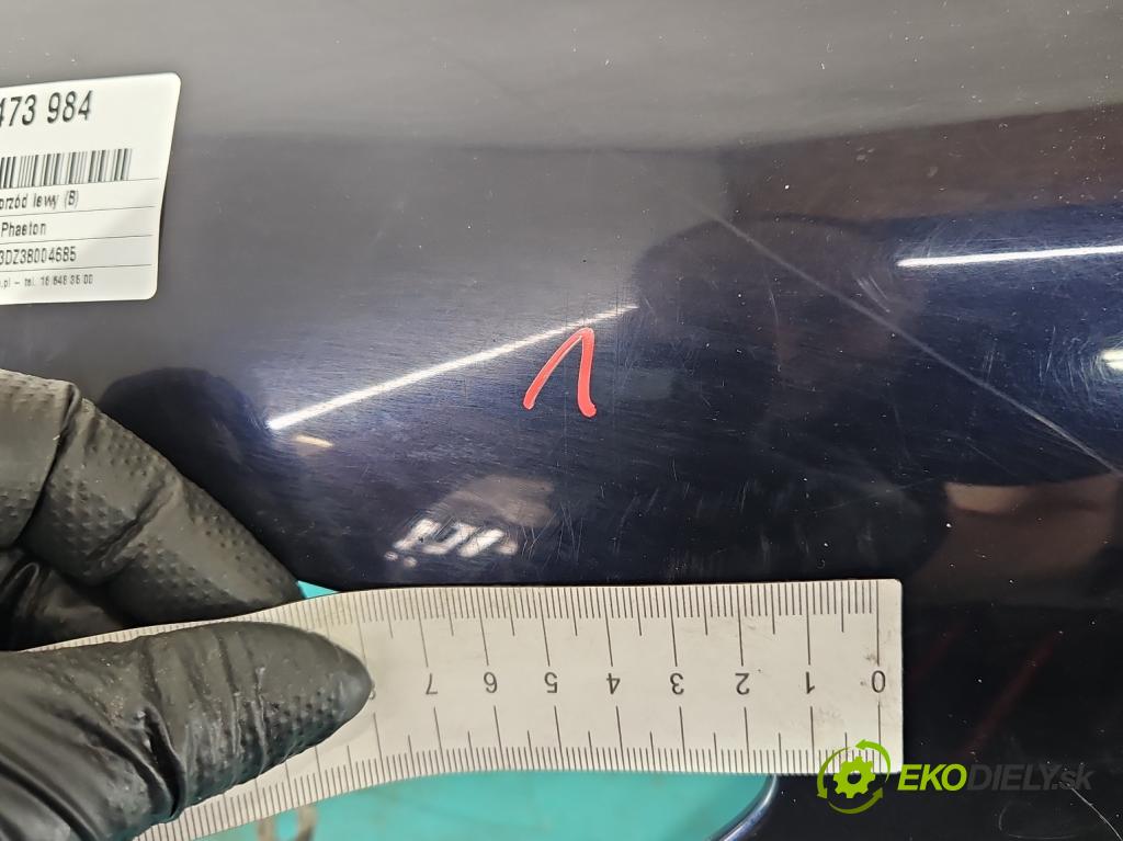 Vw Phaeton 3.2 V6 fsi 241KM automatic 177 kW 3189 cm3 4- blatnik přední levý 3D0821253F (Levý přední blatník)