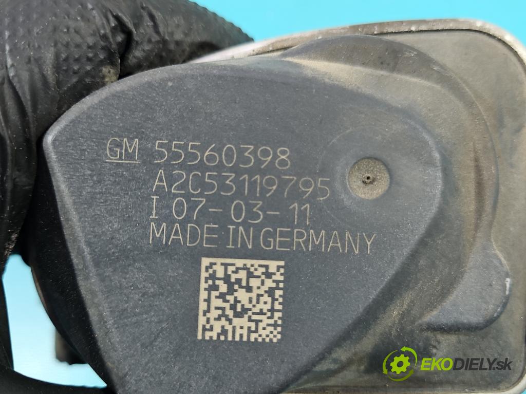 Chevrolet Cruze 1.6 16V 124hp manual 91 kW 1598 cm3 4- klapka 55560398 (Škrtiaca klapka)