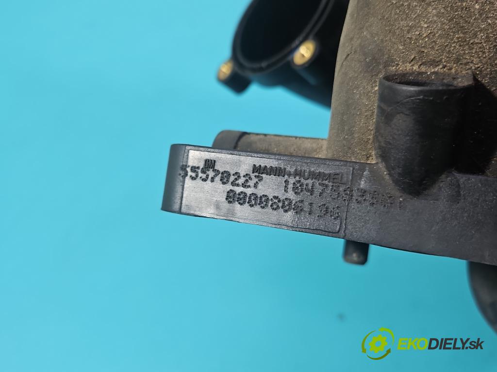 Chevrolet Cruze 1.6 16V 124hp manual 91 kW 1598 cm3 4- zvod nasávací 55570227 (Sacie potrubie)