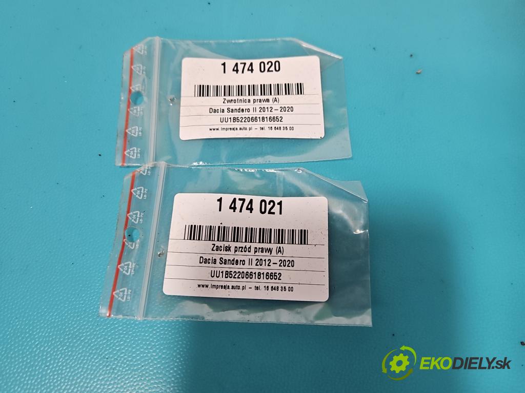 Dacia Sandero II 2012-2020 1.0 12V 73 hp manual 54 kW 999 cm3 5- náboj pravé  (Náboje)