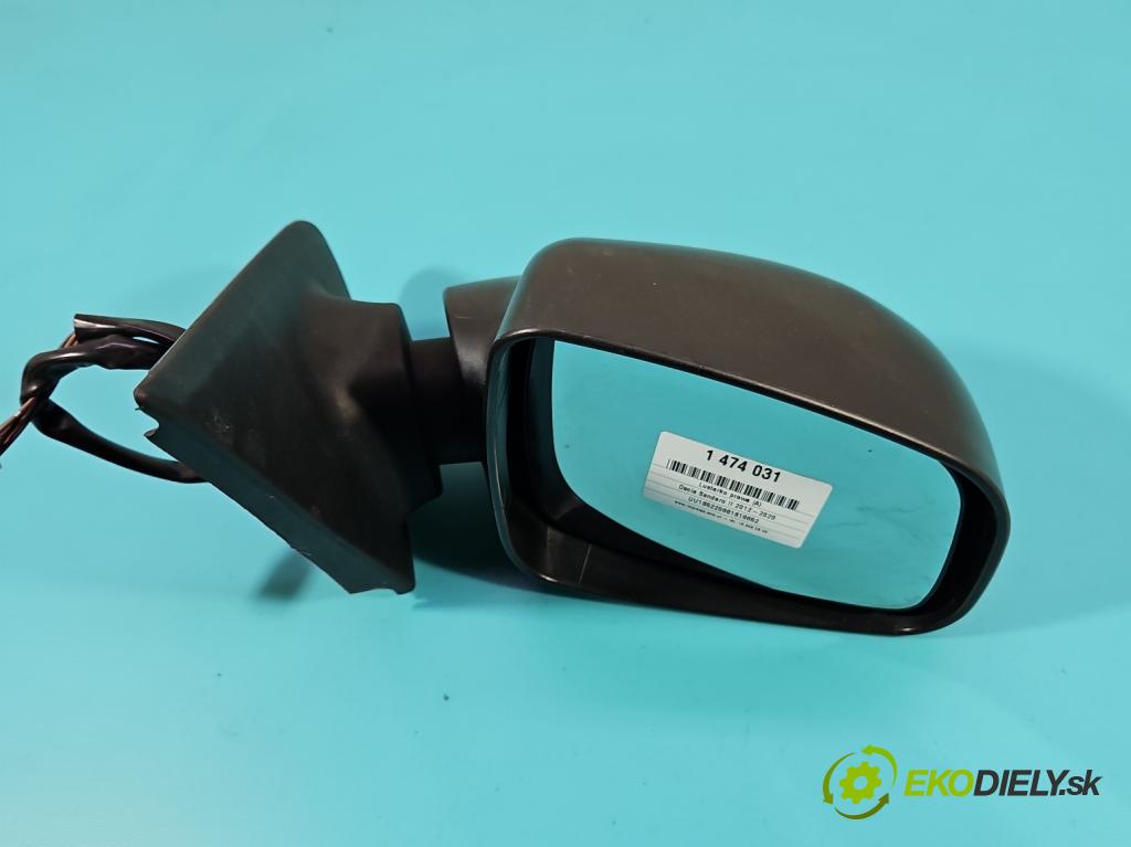 Dacia Sandero II 2012-2020 1.0 12V 73 hp manual 54 kW 999 cm3 5- zpětné zrcátko pravé  (Klika dveří ostatní)