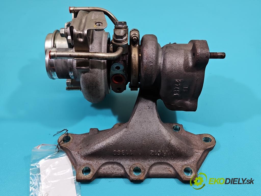 Renault Captur I 2013-2019 0.9 Tce 90 hp manual 66 kW 898 cm3 5- Turbodmychadlo 49373-04001 (Kompletní turbodmychadlo)