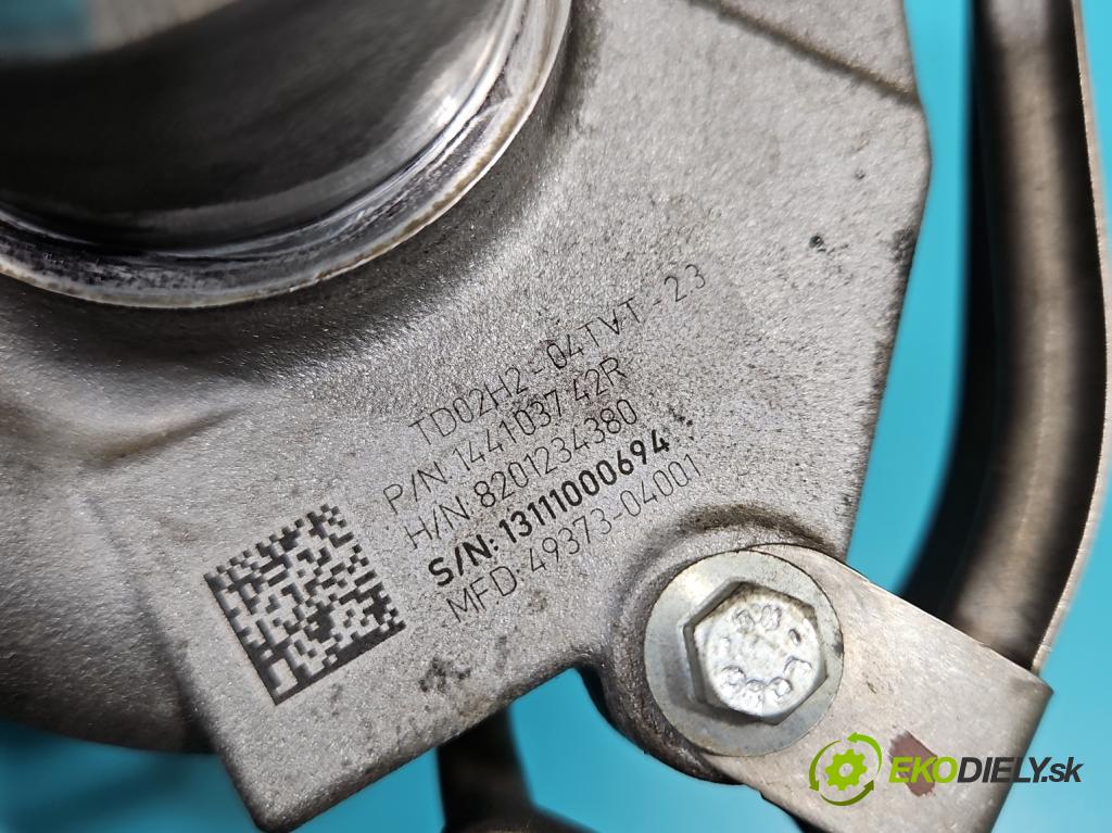 Renault Captur I 2013-2019 0.9 Tce 90 hp manual 66 kW 898 cm3 5- Turbodmychadlo 49373-04001 (Kompletní turbodmychadlo)