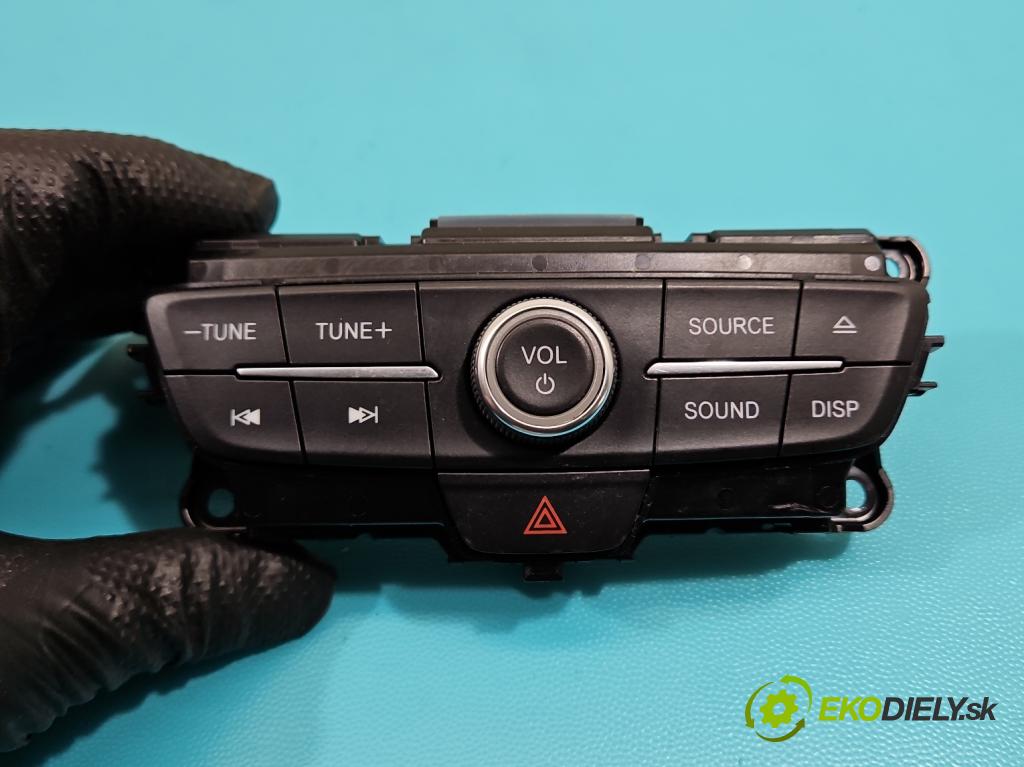 Ford Focus Mk3 2010-2018 1.5 tdci 120 HP manual 88 kW 1499 cm3 5- Radio originál F1BT-18C815-UAK