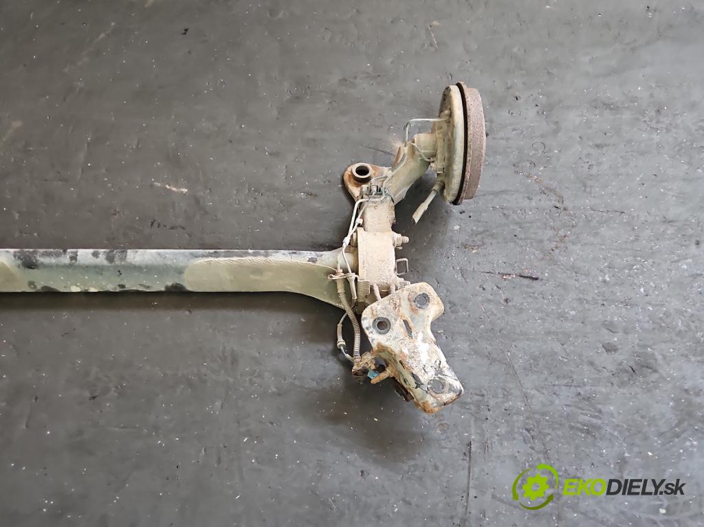 Citroen C3 I 2002-2009 1.4 8V 73 hp manual 54 kW 1360 cm3 5- zadní výztuha  (Výztuhy zadní)