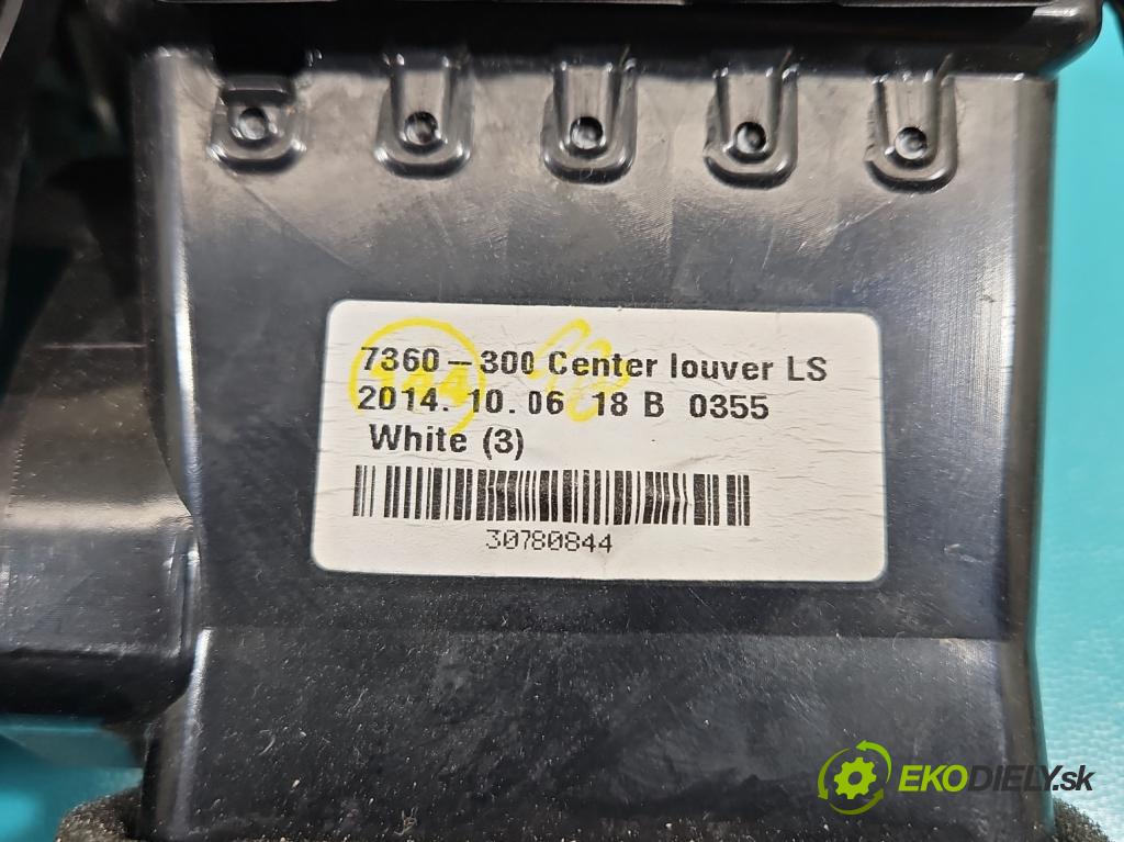 Volvo V40 II 2012-2019 1.6 D2 114 HP manual 84 kW 1560 cm3 5- Mřížka: kúrenia stredová 7360-300 (Mriežka kúrenia (fukár))