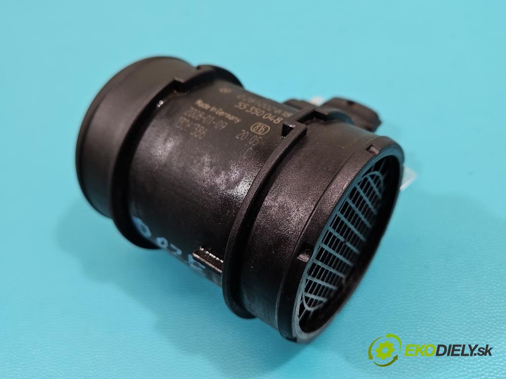 Opel Astra III 2004-2014 1.9 cdti 101 HP manual 74 kW 1910 cm3 5- průtokoměr: 0281002618 (Váha vzduchu)