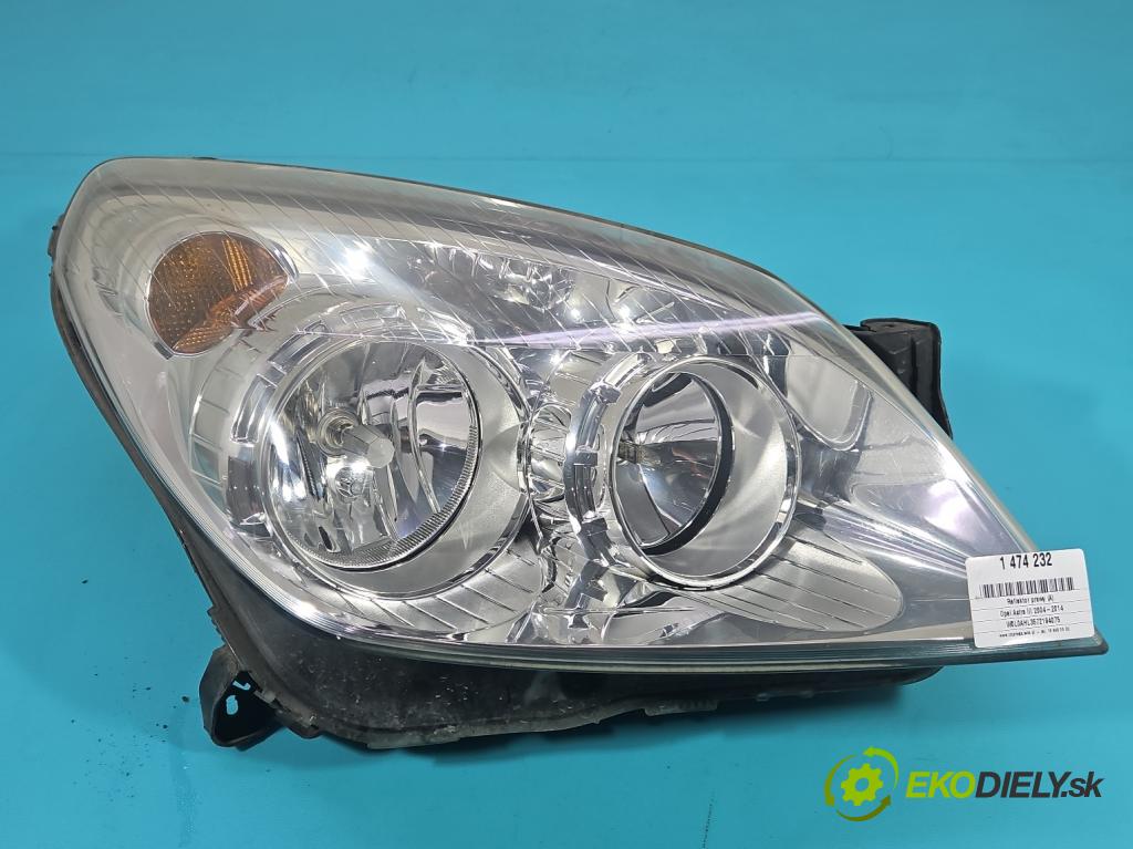 Opel Astra III 2004-2014 1.9 cdti 101 HP manual 74 kW 1910 cm3 5- Reflektor: pravý  (Svetlo predné pravé)