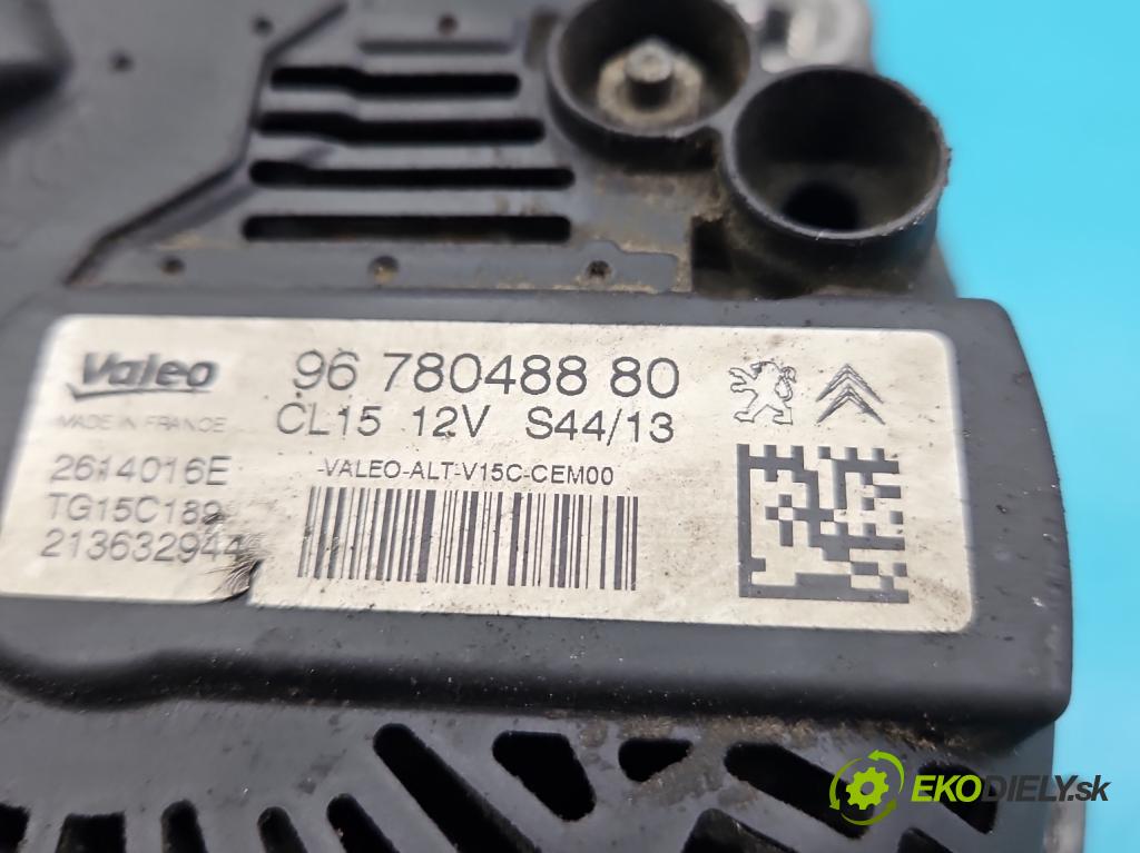 Toyota Proace I 2013-2016 2.0 D4D 128 HP manual 94 kW 1997 cm3 5- Alternator 9678048880 (Alternátor)