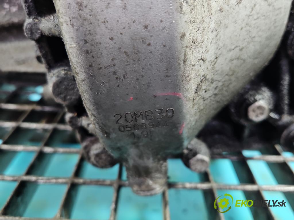 Toyota Proace I 2013-2016 2.0 D4D 128 HP manual 94 kW 1997 cm3 5- prevodovka stupeň,rýchlosť manual 20MB30