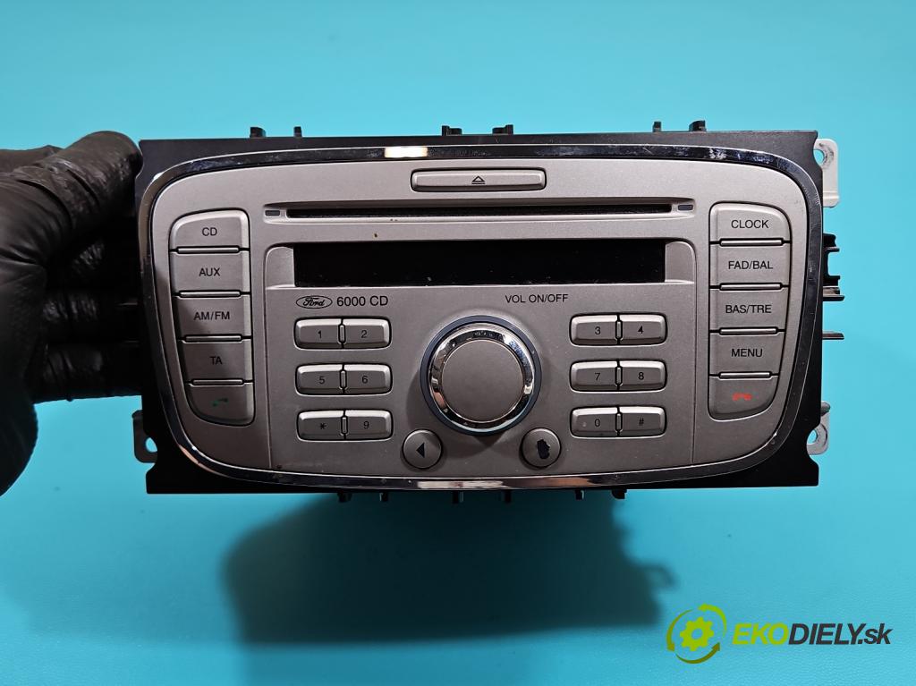 Ford Mondeo Mk4 2007-2014 1.6 16V 125 HP manual 92 kW 1596 cm3 5- Radio originál 7S7T-18C815-AB