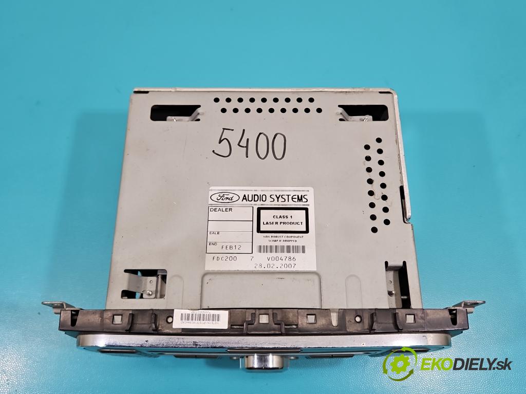 Ford Mondeo Mk4 2007-2014 1.6 16V 125 HP manual 92 kW 1596 cm3 5- Radio originál 7S7T-18C815-AB