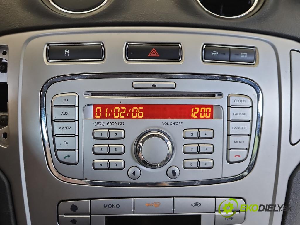 Ford Mondeo Mk4 2007-2014 1.6 16V 125 HP manual 92 kW 1596 cm3 5- Radio originál 7S7T-18C815-AB