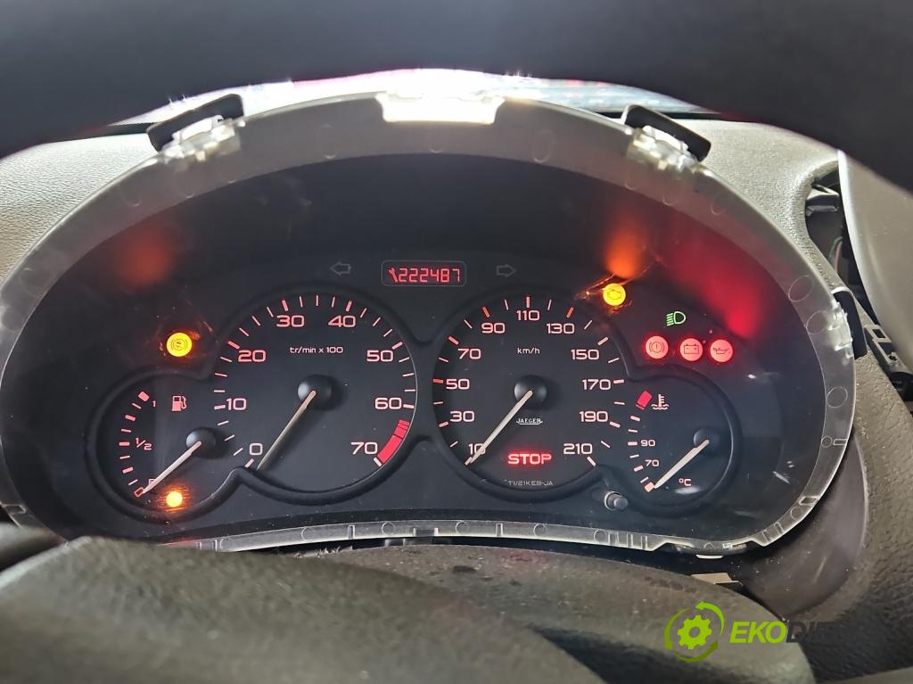 Peugeot 206 1.4 8V 75 HP manual 55 kW 1360 cm3 5- prístrojovka/ budíky 9634961180 (Prístrojová doska)