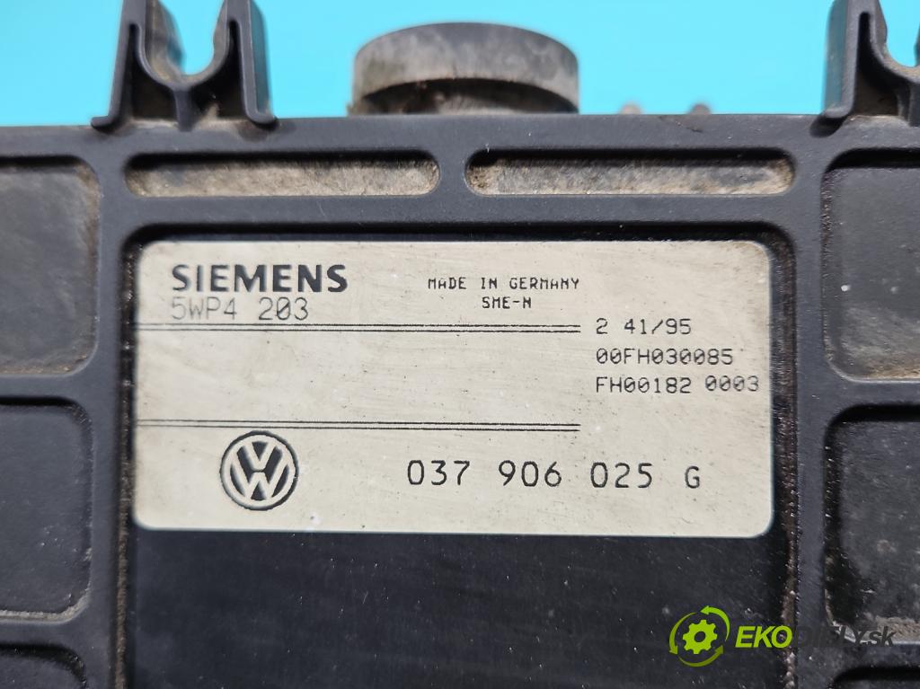 Vw Passat B4 1993-1997 2.0 8V 116 HP manual 85 kW 1984 cm3 5- riadiaca jednotka motora 037906025G