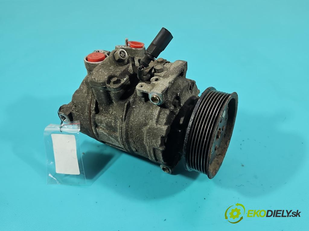 Vw Phaeton 3.2 V6 fsi 241KM automatic 177 kW 3189 cm3 4- Kompresor: klimatizácie 3B0820803C (Kompresor klimatizácie)