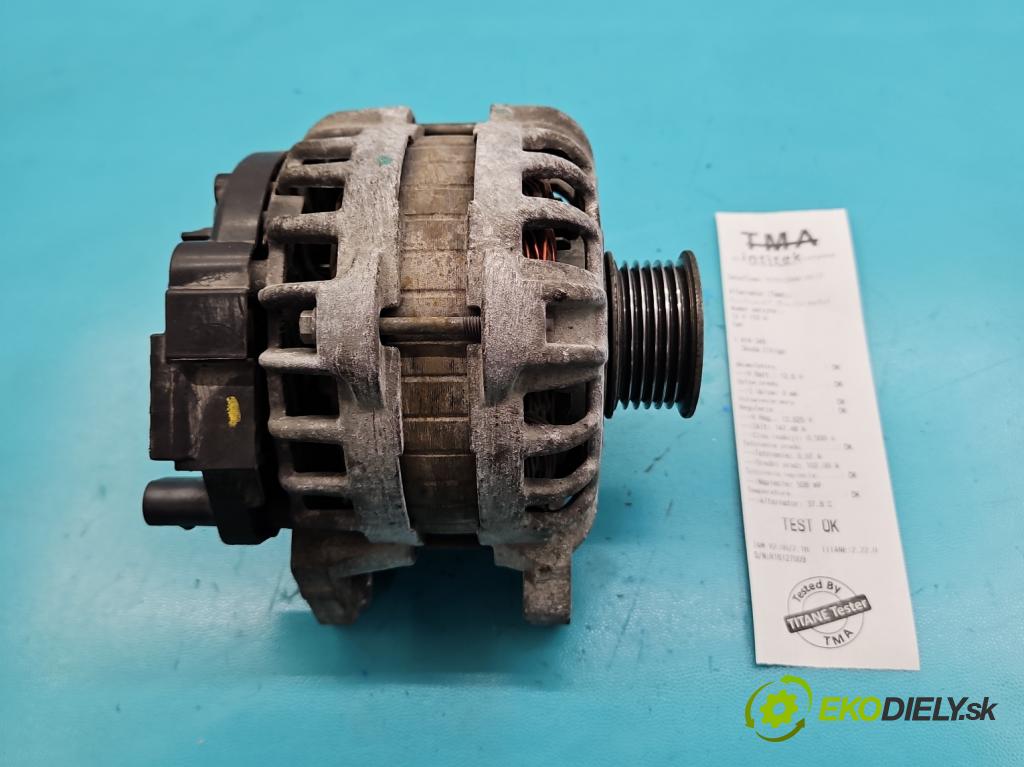 Skoda Citigo 2011-2019 1.0 MPI 75 HP manual 55 kW 999 cm3 3- Alternator 04C903023B (Alternátor)