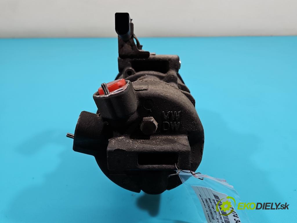 Skoda Citigo 2011-2019 1.0 MPI 75 HP manual 55 kW 999 cm3 3- Kompresor: klimatizácie 1S0820803C (Kompresor klimatizácie)