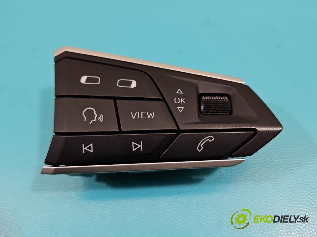 Seat Arona 2017- 1.0 TSI 110 HP manual 81 kW 999 cm3 5- prepínač multifunkční: řízení: 5FA919719A (Prepínacie páčky pod volantom)