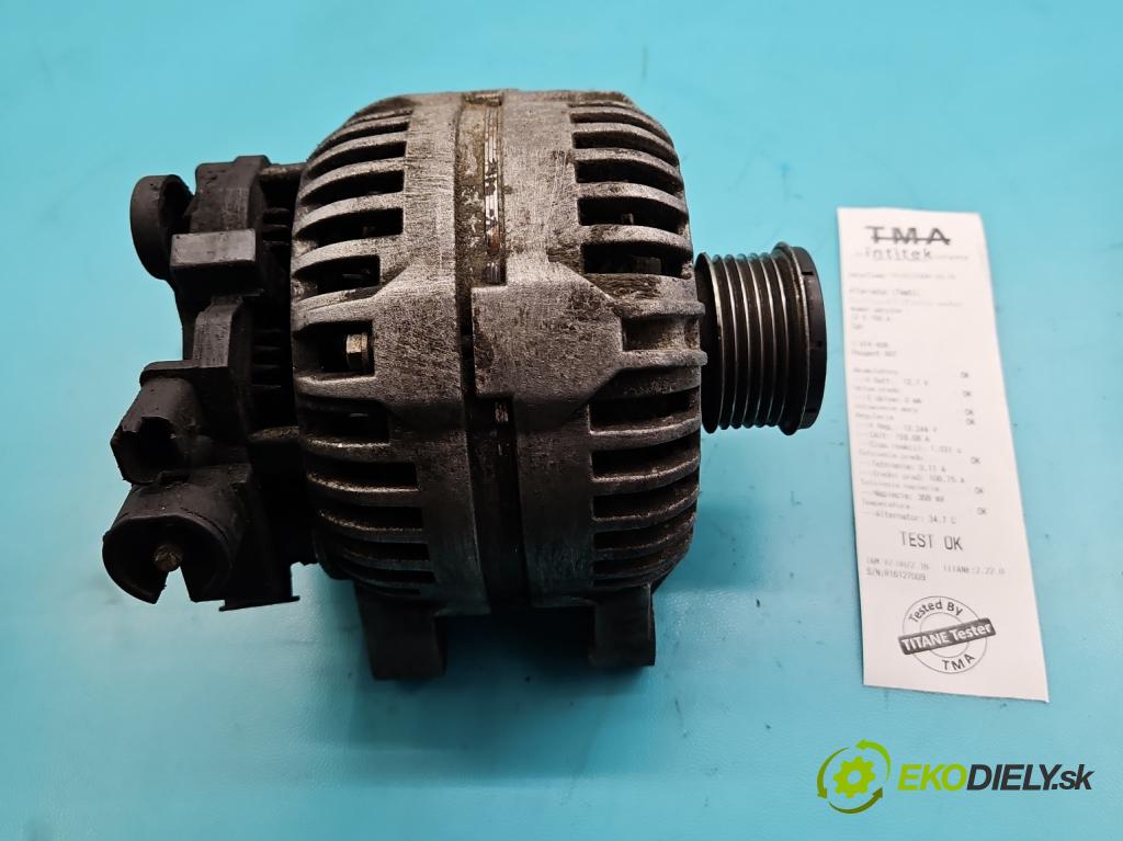 Peugeot 807 2002-2014 2.2 hdi 128 HP manual 94 kW 2179 cm3 5- Alternator  (Alternátor)