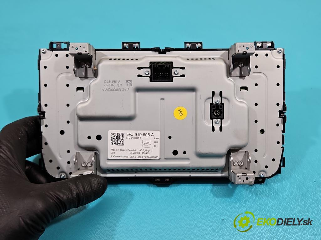 Seat Arona 2017- 1.0 TSI 110 HP manual 81 kW 999 cm3 5- Zobrazit: 5FJ919606A (Prístrojová doska)