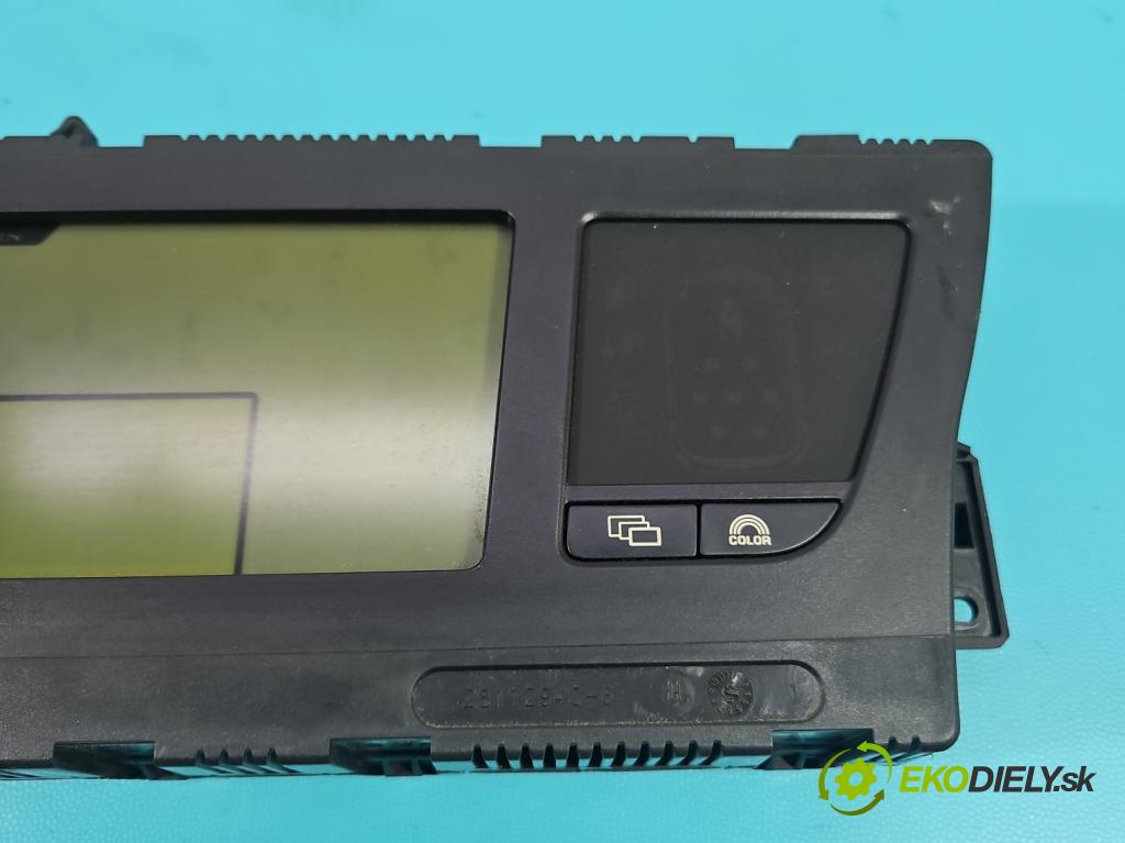 Citroen C4 Picasso I 2006-2013 2.0 hdi 136 HP automatic 100 kW 1997 cm3 5- prístrojovka/ budíky P9664365280 (Prístrojová doska)