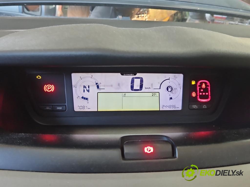 Citroen C4 Picasso I 2006-2013 2.0 hdi 136 HP automatic 100 kW 1997 cm3 5- prístrojovka/ budíky P9664365280 (Prístrojová doska)
