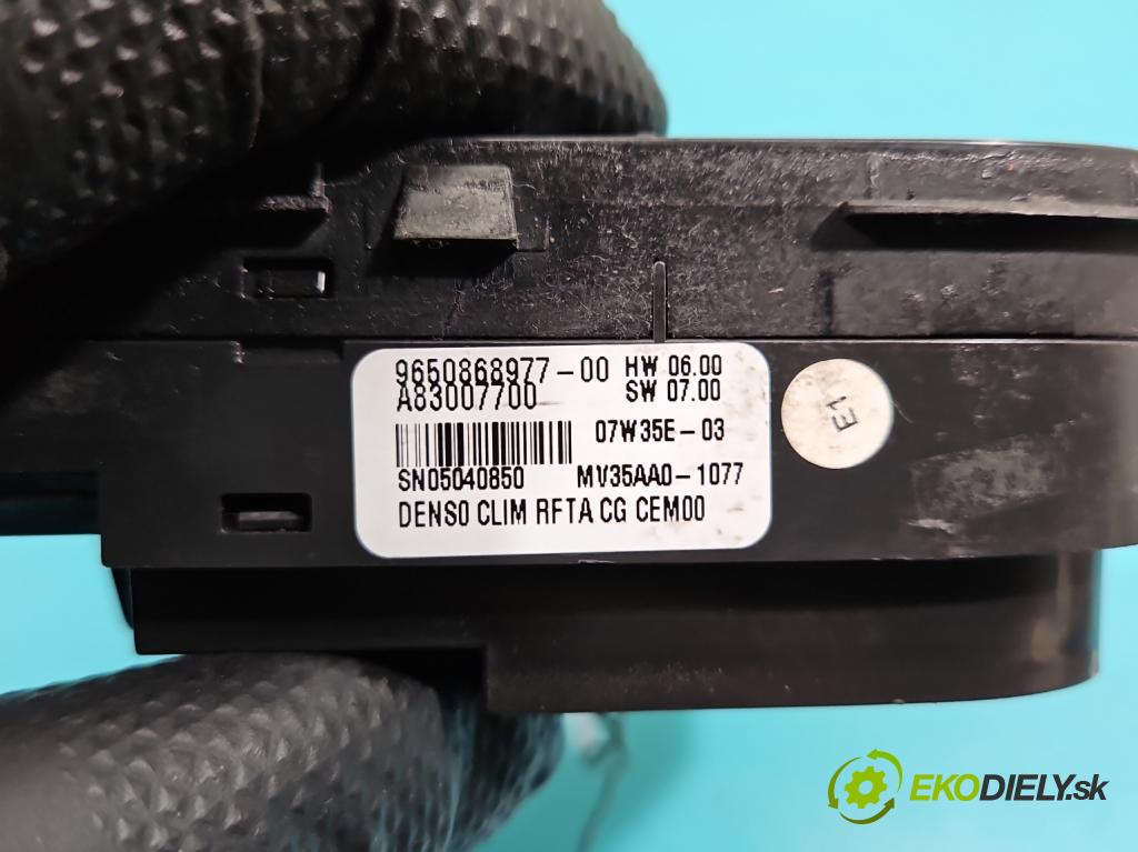 Citroen C4 Picasso I 2006-2013 2.0 hdi 136 HP automatic 100 kW 1997 cm3 5- panel kúrenia 9650868977