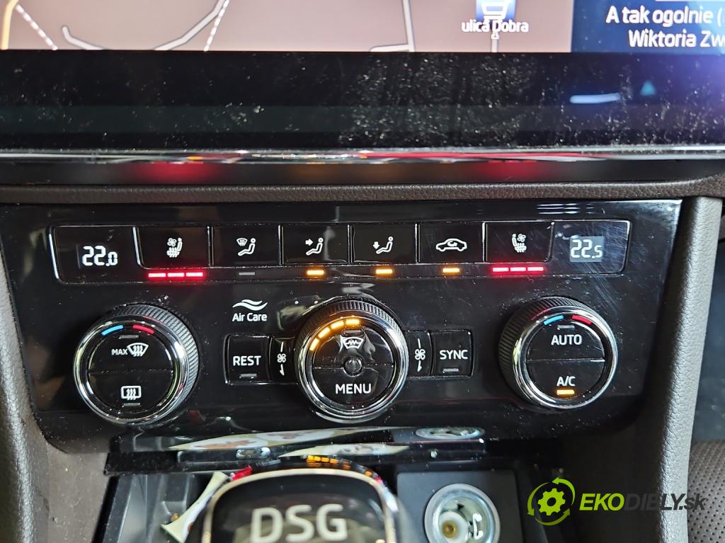 Skoda Superb III 2015-2024 2.0 TDI 190 HP automatic 140 kW 1968 cm3 5- panel kúrenia 3V0907044CP