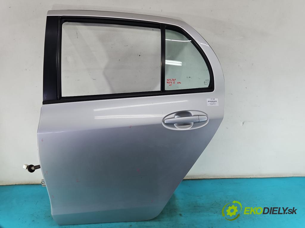 Toyota Yaris II 2005-2011 1.4 D4D 90 hp manual 66 kW 1364 cm3 5- dveře zadní levé  (Klika dveří ostatní)