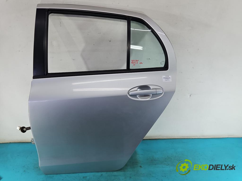 Toyota Yaris II 2005-2011 1.4 D4D 90 hp manual 66 kW 1364 cm3 5- dveře zadní levé  (Klika dveří ostatní)