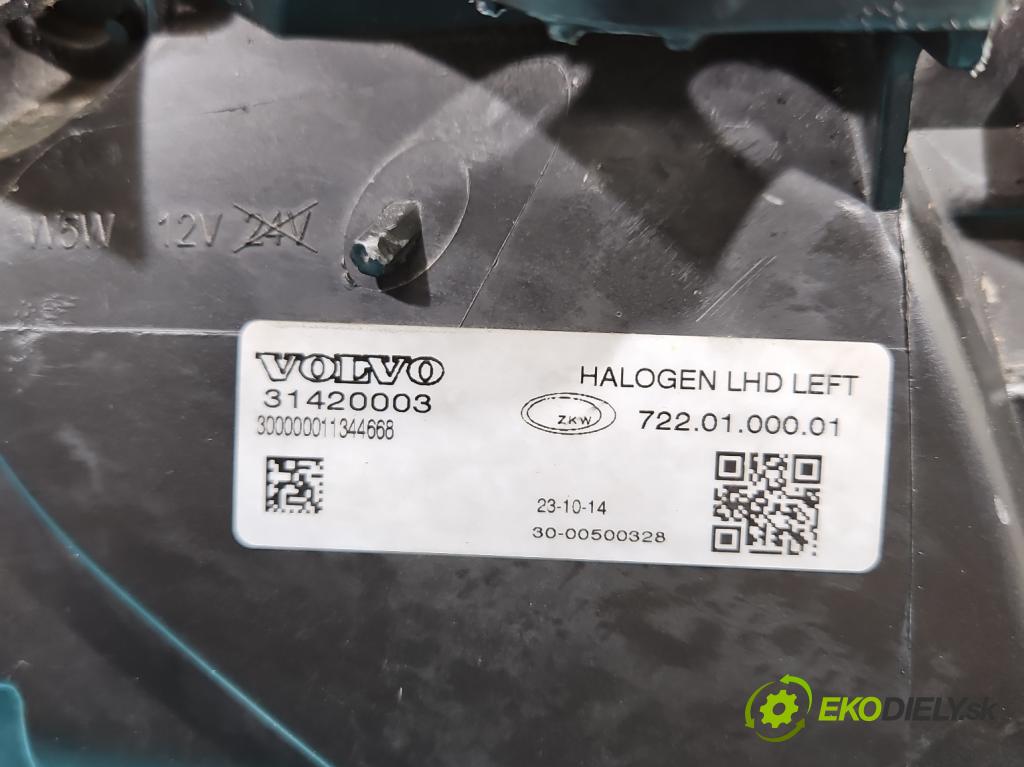 Volvo V40 II 2012-2019 1.6 D2 114 hp manual 84 kW 1560 cm3 5- světlo levý 31420003 (Klika dveří ostatní)
