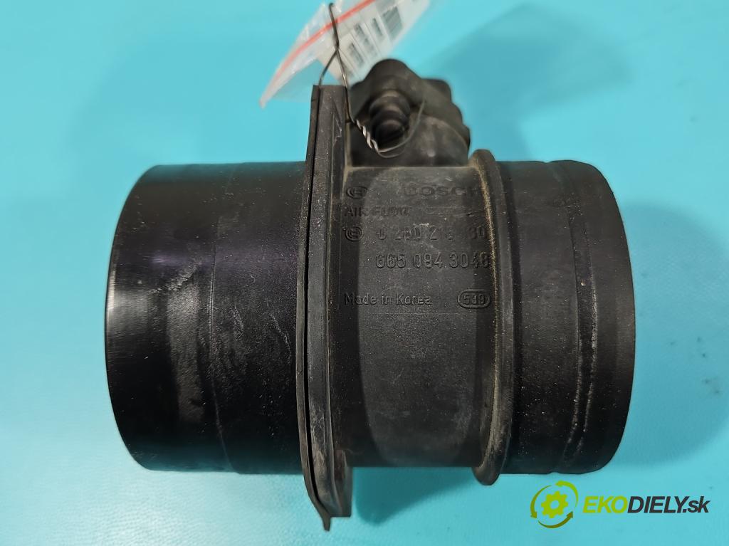 Ssangyong Rexton I 2001-2017 2.7 XDI 165 HP automatic 121 kW 2696 cm3 5- průtokoměr: 0280218130 (Váha vzduchu)