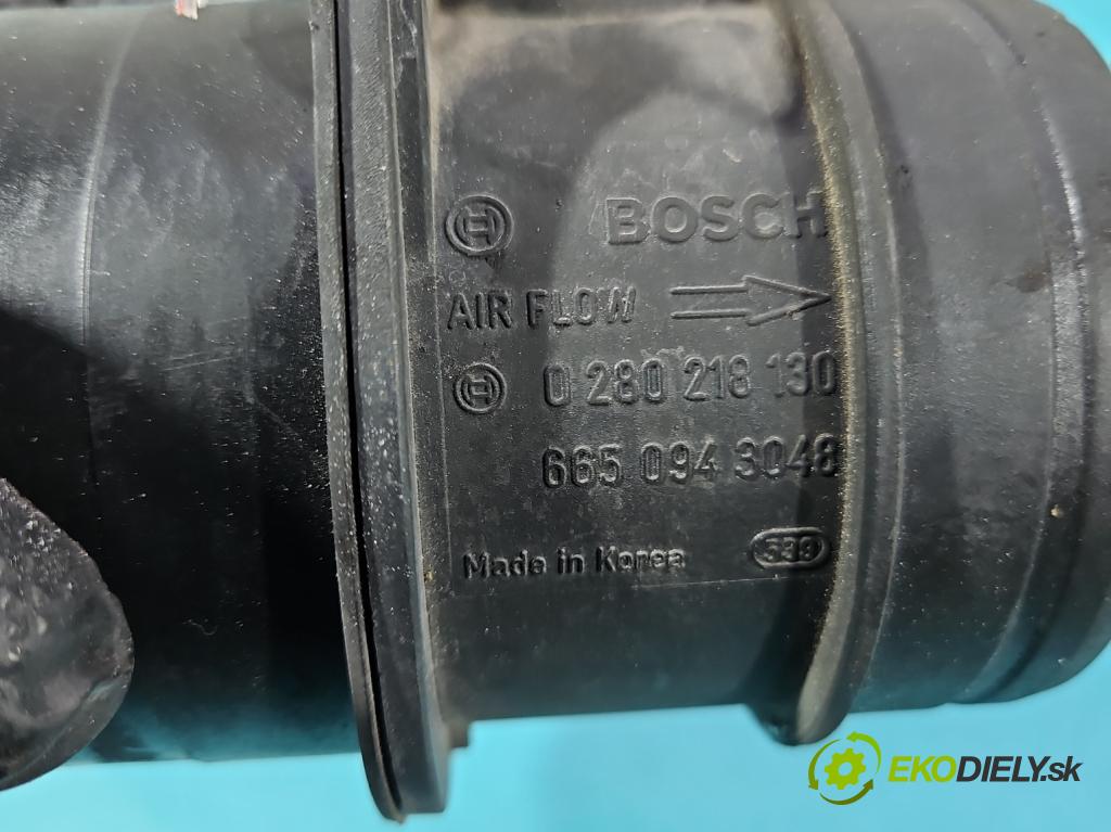 Ssangyong Rexton I 2001-2017 2.7 XDI 165 HP automatic 121 kW 2696 cm3 5- průtokoměr: 0280218130 (Váha vzduchu)