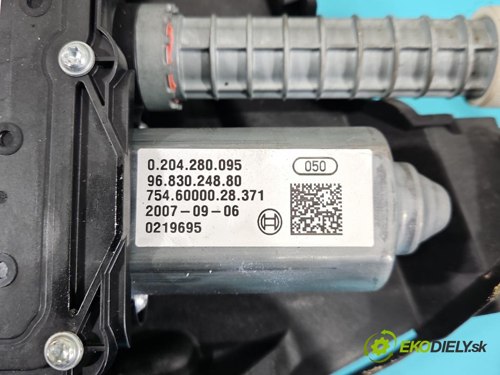 Citroen C4 Picasso I 2006-2013 2.0 hdi 136hp automatic 100 kW 1997 cm3 5- brzda manuál: elektrický: 9683024880 (Ruční brzdy)
