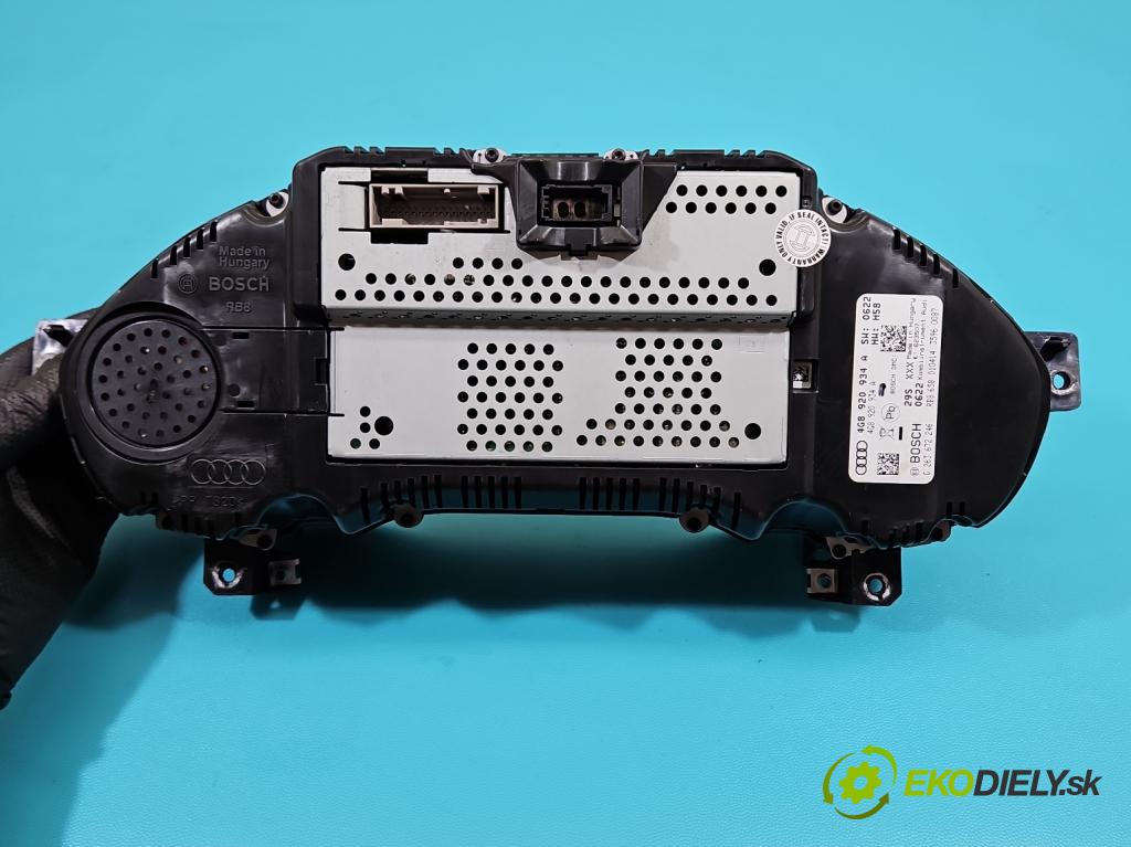 Audi A7 4G 2010-2018 4.0 V8 TFSI 420 hp automatic 309 kW 3993 cm3 5- prístrojovka/ budíky 4G8920934A (Prístrojová doska)