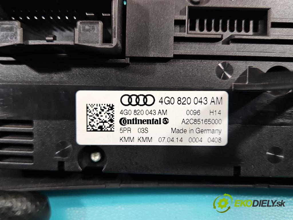 Audi A7 4G 2010-2018 4.0 V8 TFSI 420 hp automatic 309 kW 3993 cm3 5- panel kúrenia 4G0820043AM