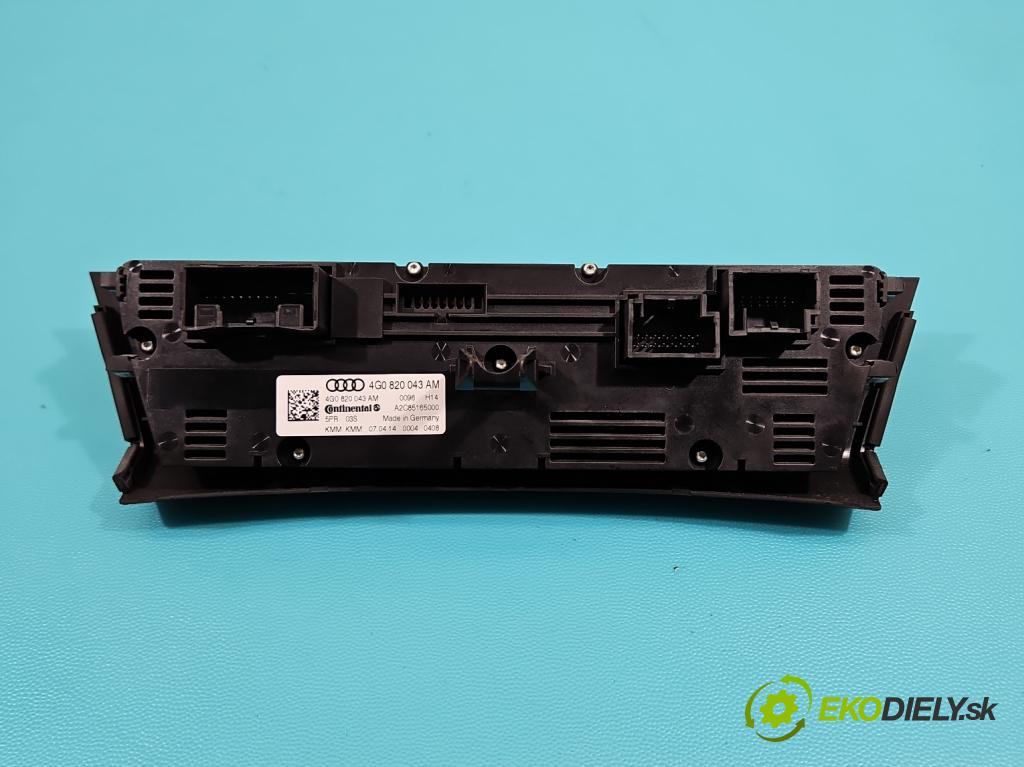 Audi A7 4G 2010-2018 4.0 V8 TFSI 420 hp automatic 309 kW 3993 cm3 5- panel kúrenia 4G0820043AM