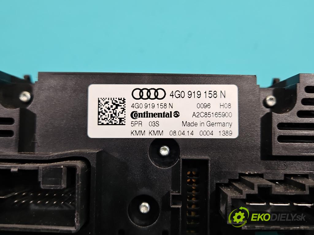 Audi A7 4G 2010-2018 4.0 V8 TFSI 420 hp automatic 309 kW 3993 cm3 5- panel kúrenia 4G0919158N