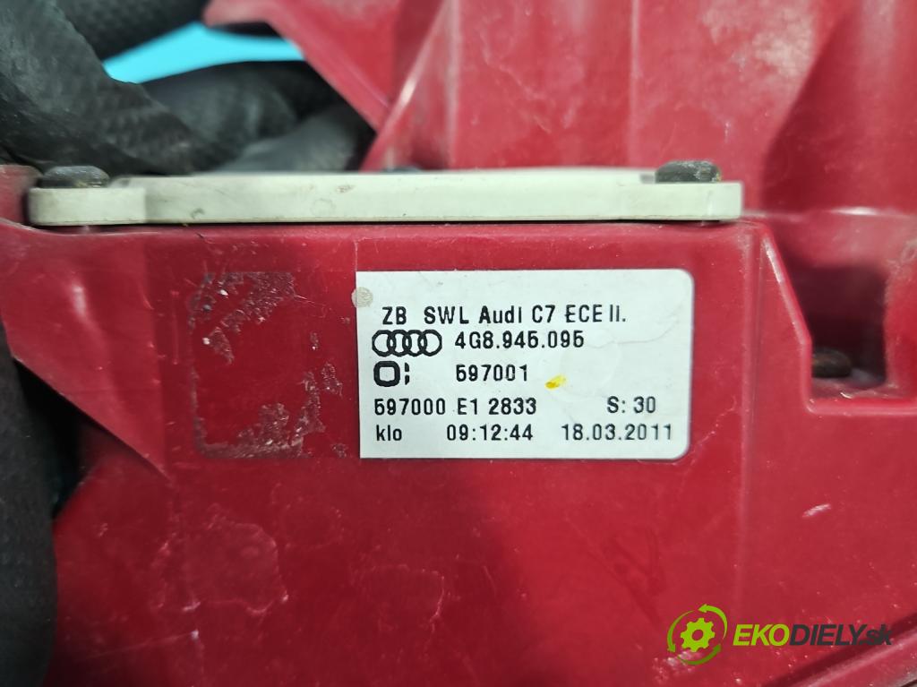 Audi A7 4G 2010-2018 4.0 V8 TFSI 420hp automatic 309 kW 3993 cm3 5- světlo zadní levé 4G8945095 (Klika dveří ostatní)