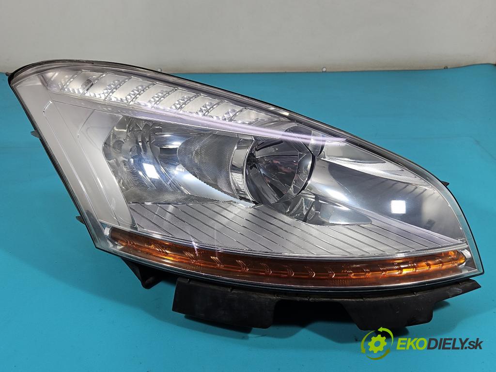 Citroen C4 Picasso I 2006-2013 2.0 hdi 136 HP automatic 100 kW 1997 cm3 5- Reflektor: pravý  (Svetlo predné pravé)